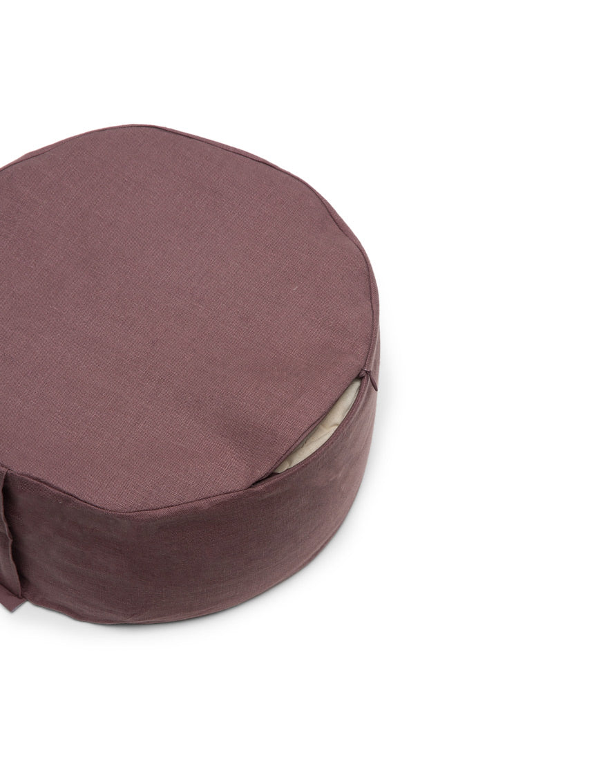 linen mod meditation cushion cover - Image 5